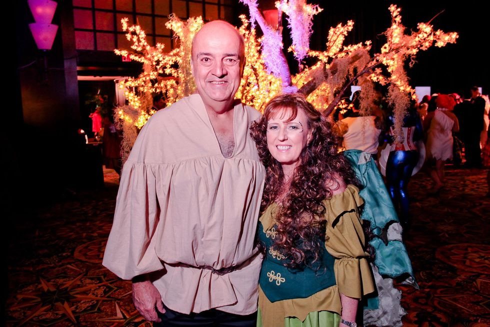 25 Ozzie and Debbie Bauer at the Ronald McDonald House Houston Boo Ball October 2014