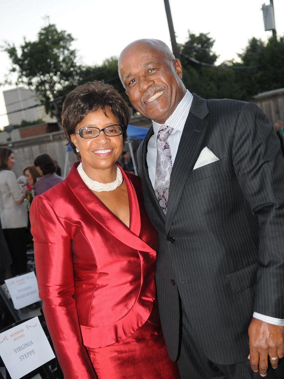 25 Rosa and Willie Stanfield at the Dress for Success 15th anniversary party October 2013