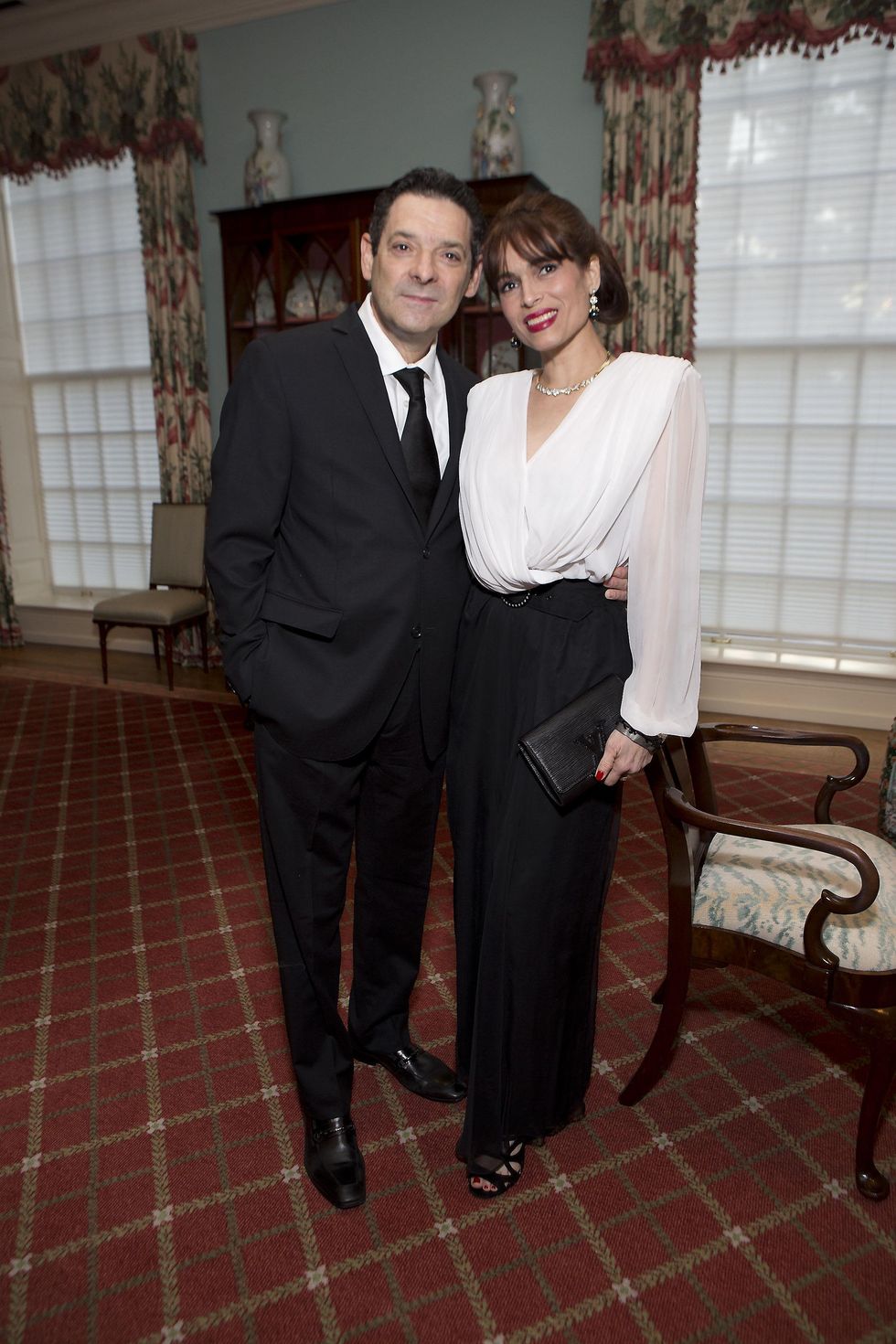 255 Carlos and Karina Barbieri at the Living Bank Gala October 2014