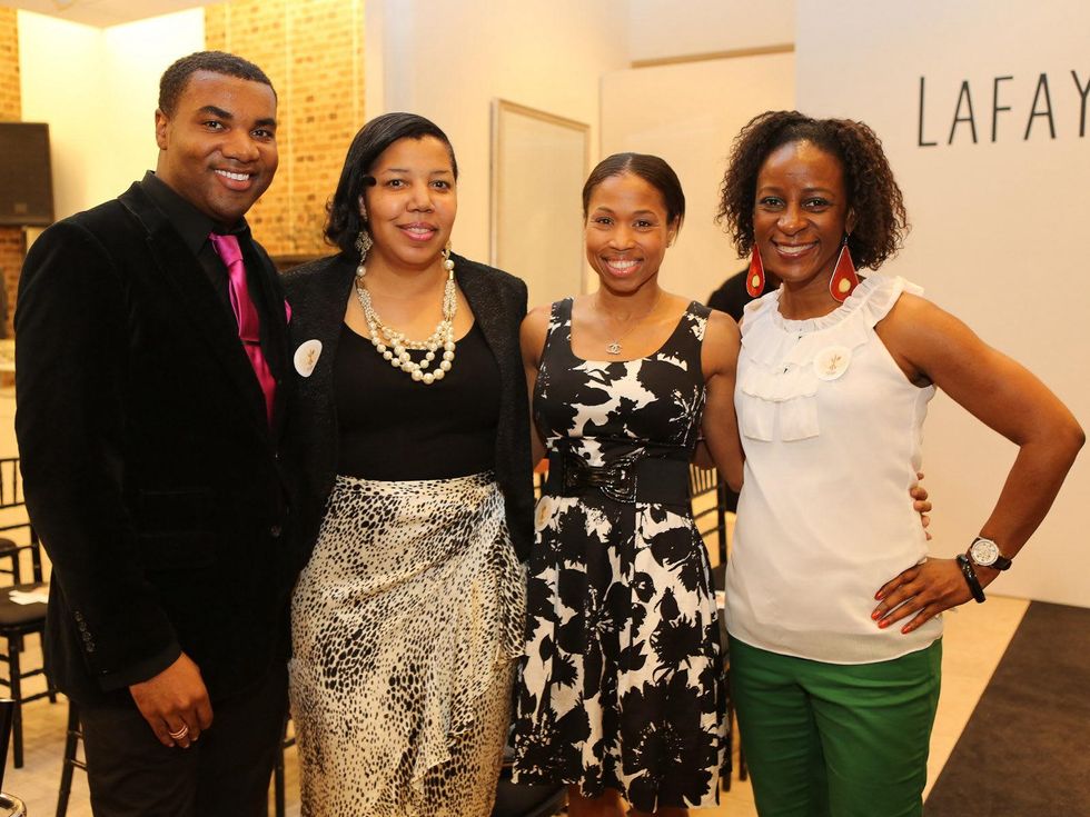 255, Dress for Dinner event, March 2013, Will Matthews, Davon Hatchett, Roslyn Bazzelle, Pamela Ulmer