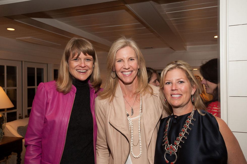 25A- Susan McConn, fromleft, Helen Schmidt and Paige Johnson at the Clayton Dabney fundraiser March 2014