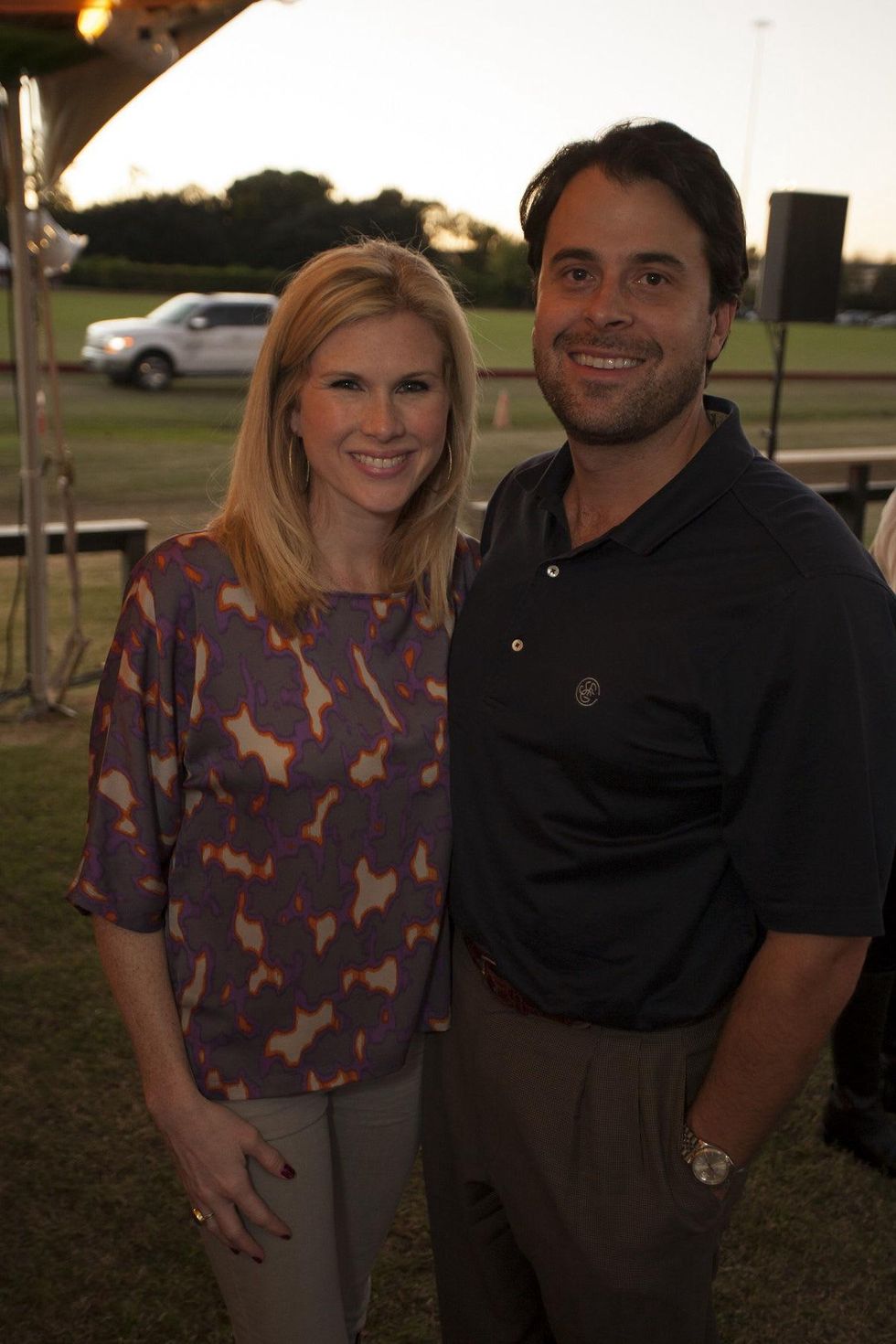 26 Katherine and David Andrew at the Toss for Texas Children's Hospital October 2014