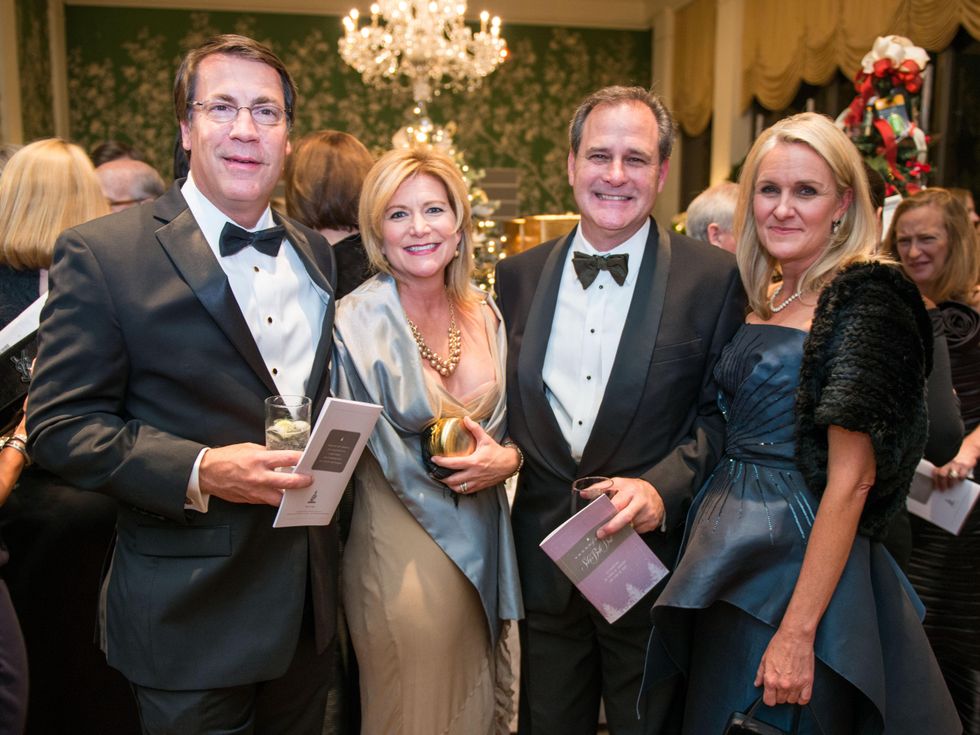 26 Mark and Maura Montgomery, from left, and Jim and Terry Prather at the Trees of Hope Gala November 2014