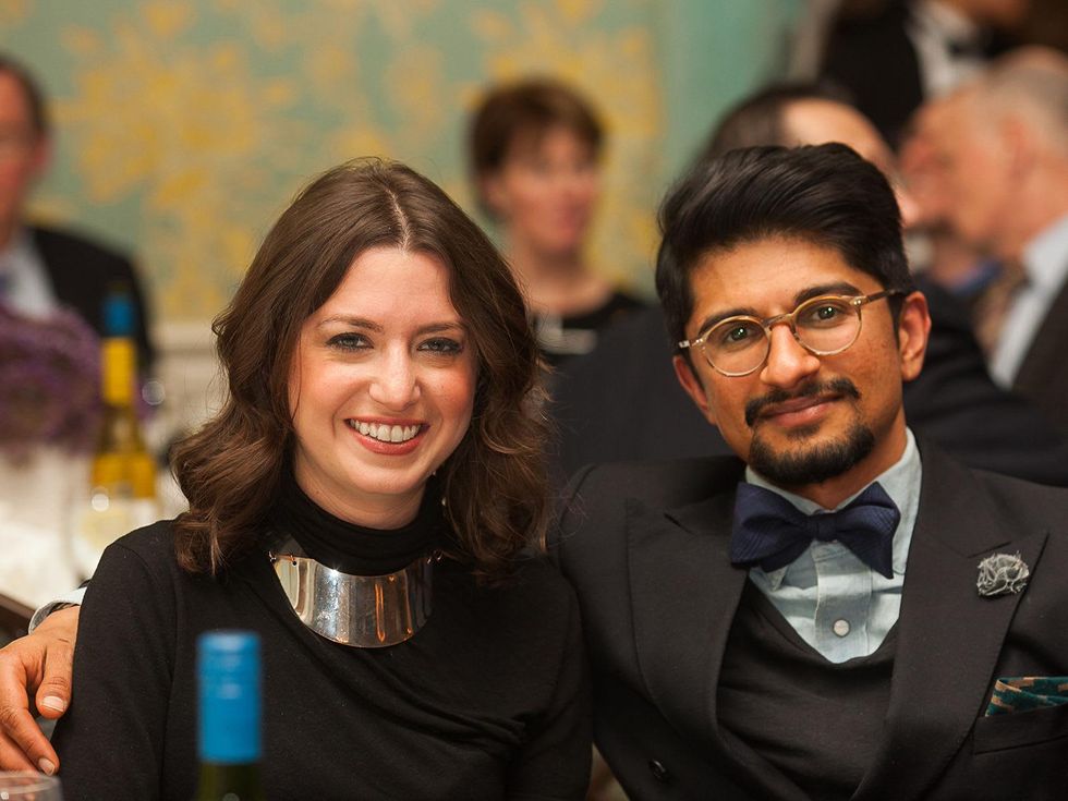 26 Tamar Mendellsohn and Raj Natarajan Jr. at the Houston Center for Photography Print Auction February 2014