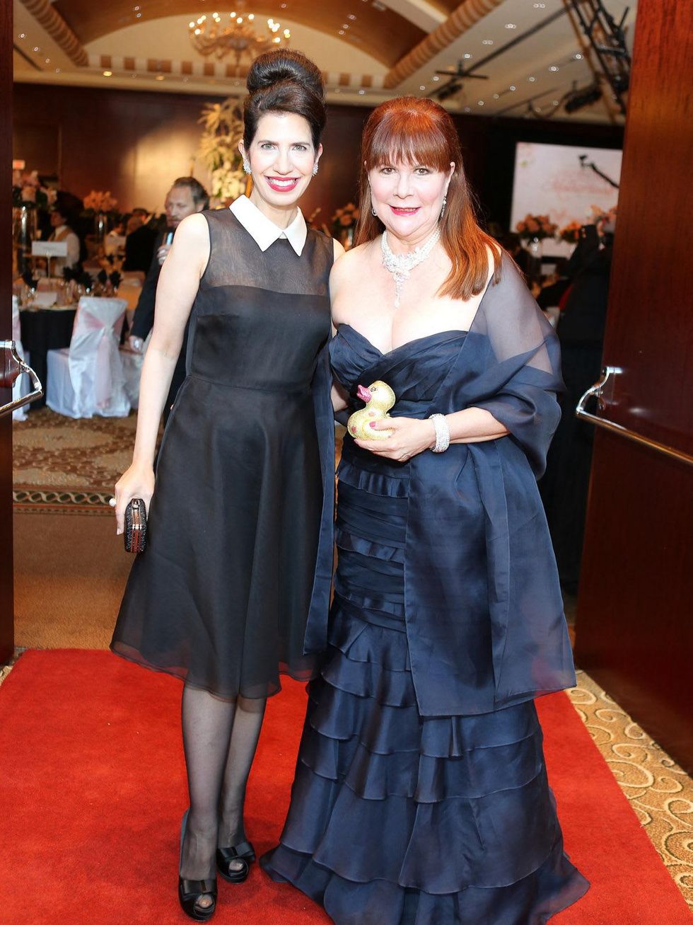 26 Virtuosi of Houston Gala May 2013 Kelli Cohen Fein and Barbara Van Postman