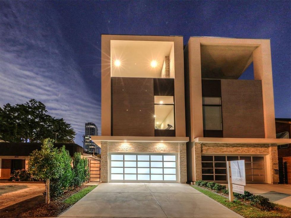 Contemporary townhouse in Upper Kirby a sleek custom build priced under