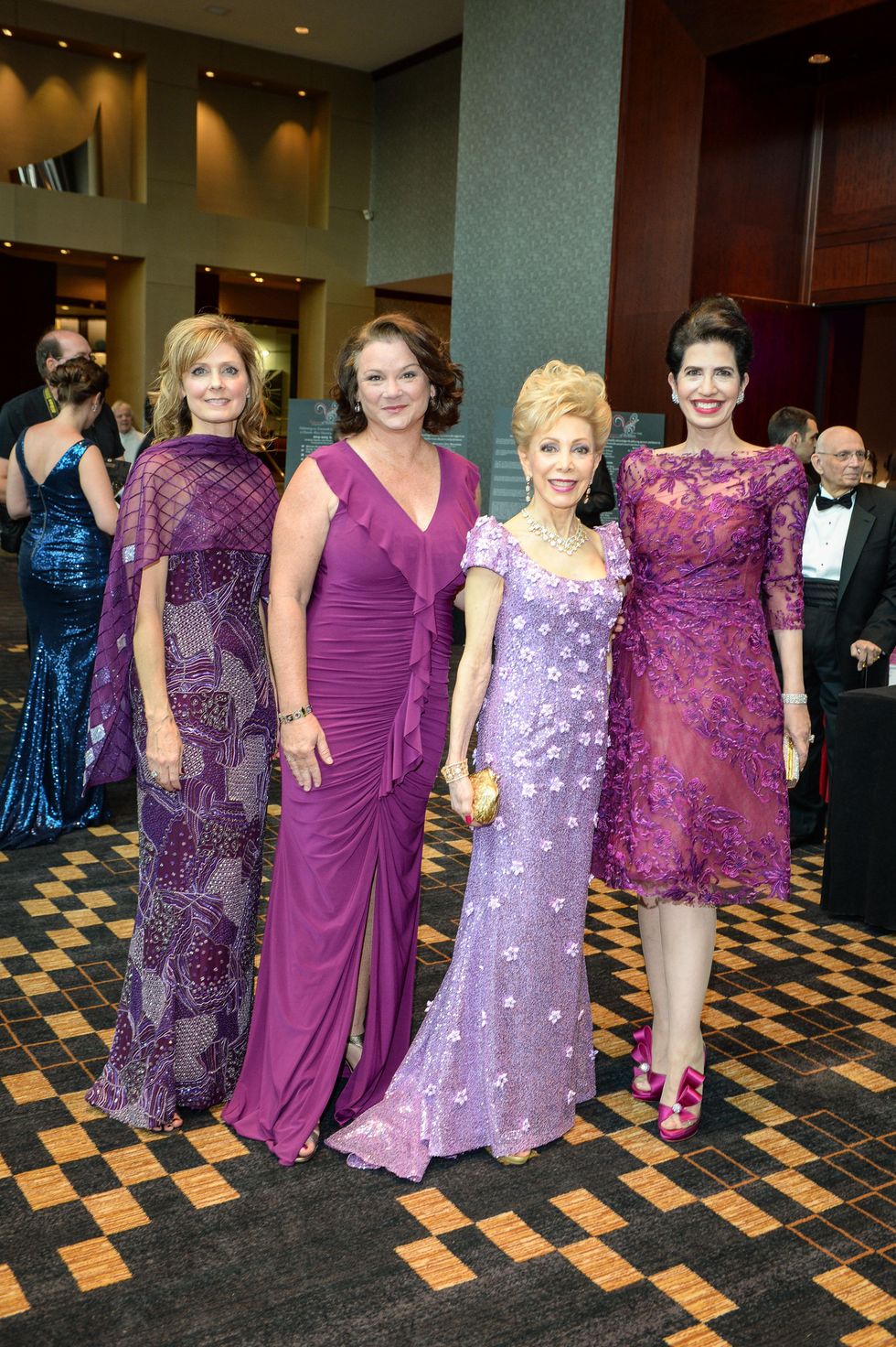267 Thecla Harper, from left, Tara Wuthrich, Margaret Alkek Williams and Dr. Kelli Cohen Fein at the Virtuosi of Houston Gala May 2014