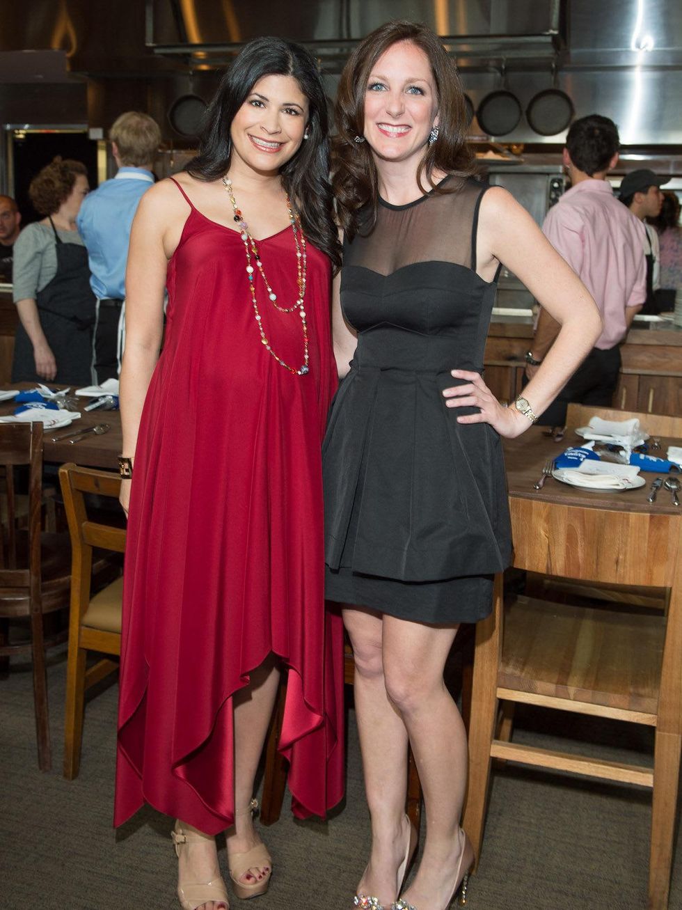 2694, Ballet Barre dinner, April 2013, Christy Bradshaw and Lindsey Brown