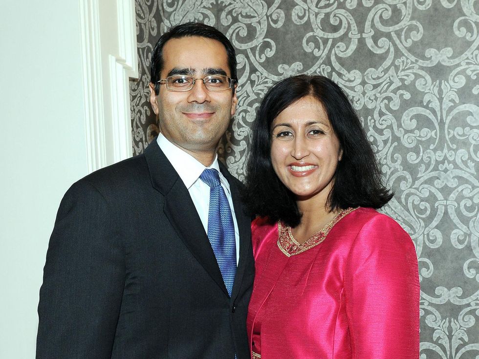 27 Ashish and Sameera Mahendru at the Houston Bar Association Harvest Celebration November 2013