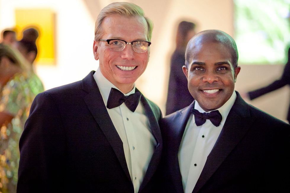 27 Jonathon Glus, left, and Alton LaDay at the CAMH Gala March 2015.