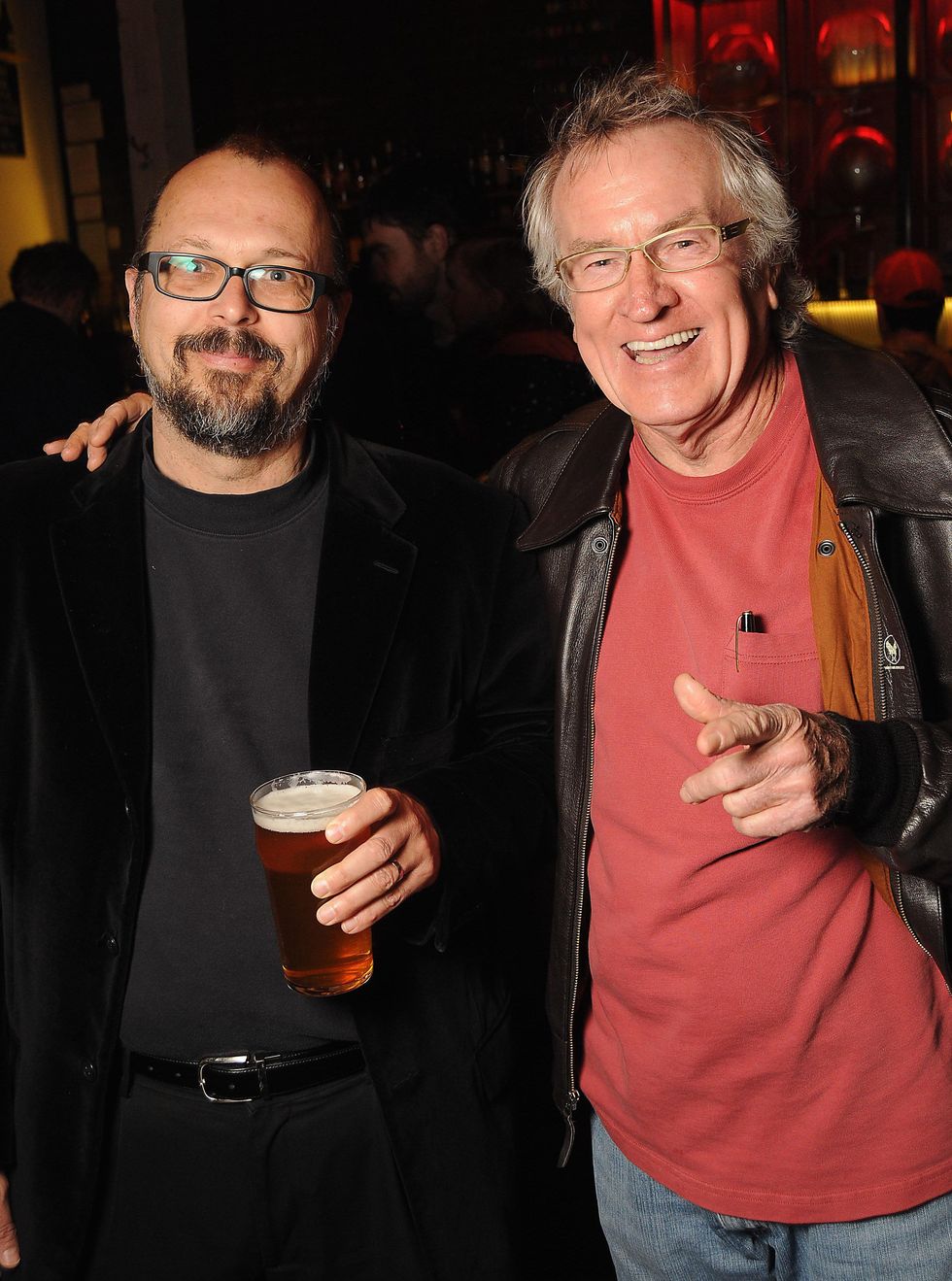 27 Rex Koontz, left, and Wayne Gilbert at the CounterCurrent Kickoff Party March 2015