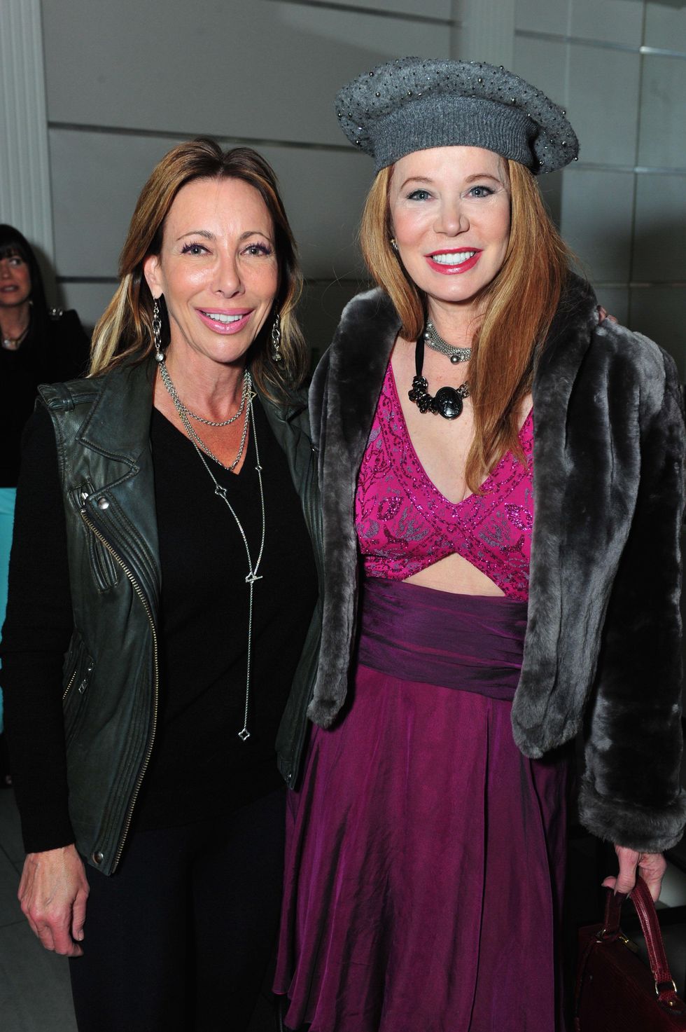 2714 Lisa Elkins, left, and Cindi Rose at Rose Thursdays at Crimson November 2014