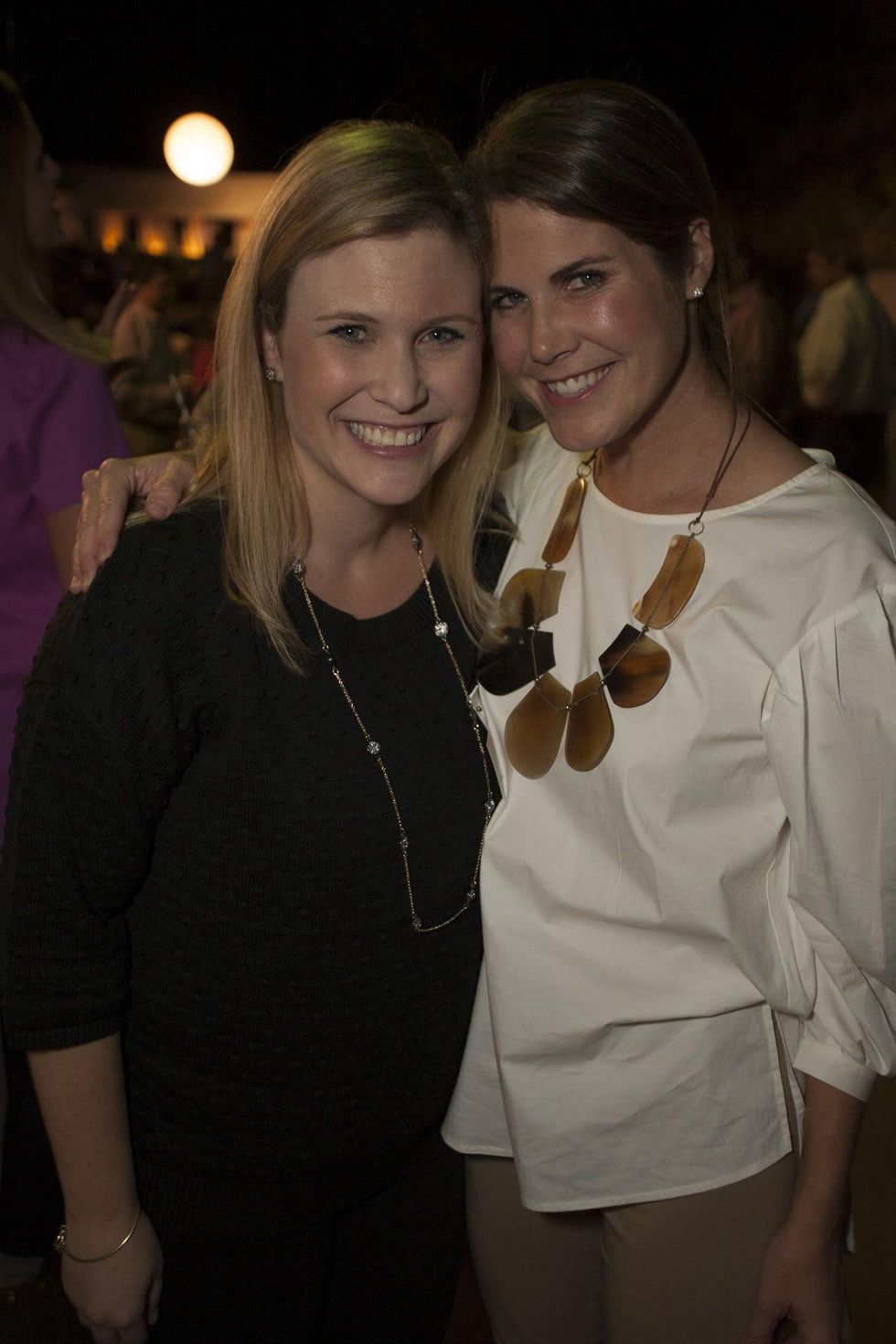 28 Sally Dillee, left, and Ashley Cruse at the Toss for Texas Children's Hospital October 2014