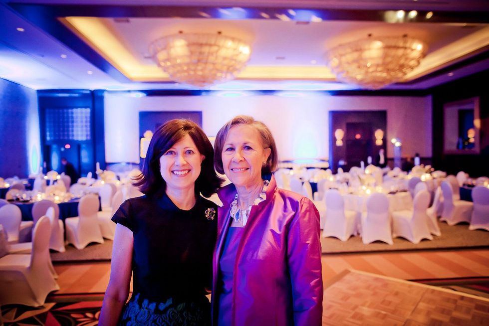 28 Sarah Rabinow Pesikoff, left, and Kathryn Rabinow 2 at the Planned Parenthood Gala October 2014