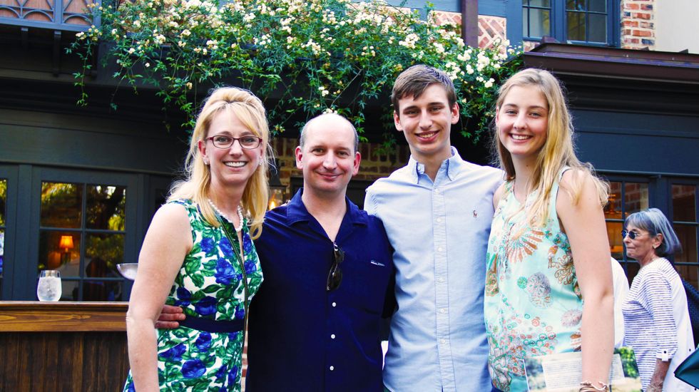28 Stef and Jay Levy, from left, Sellars Levy and Caroline Johnson at Cheetah Conservation and The Houston Zoo Event March 2015