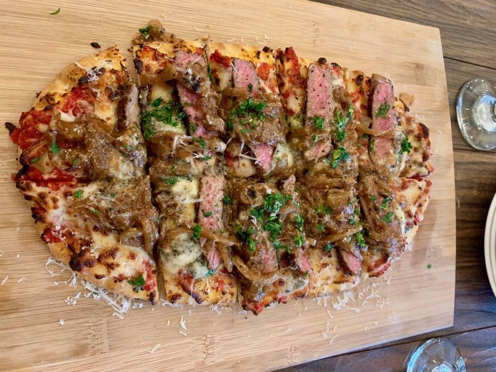 2840 at Dukessa NY strip flatbread