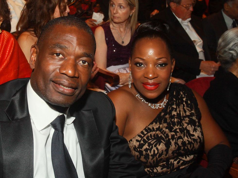 288 UNICEF Houston gala September 2013 Dikembe Mutombo and Rose Mutombo