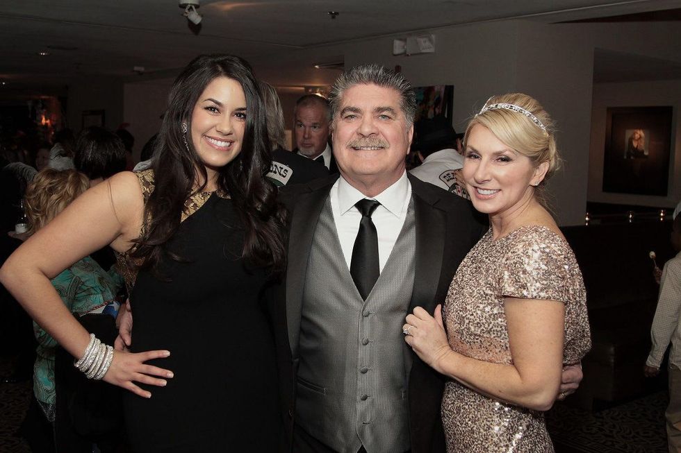 289 Tiffany LaRose, left, with Albert and Carole LaRose at the Devereux Texas Gala March 2015