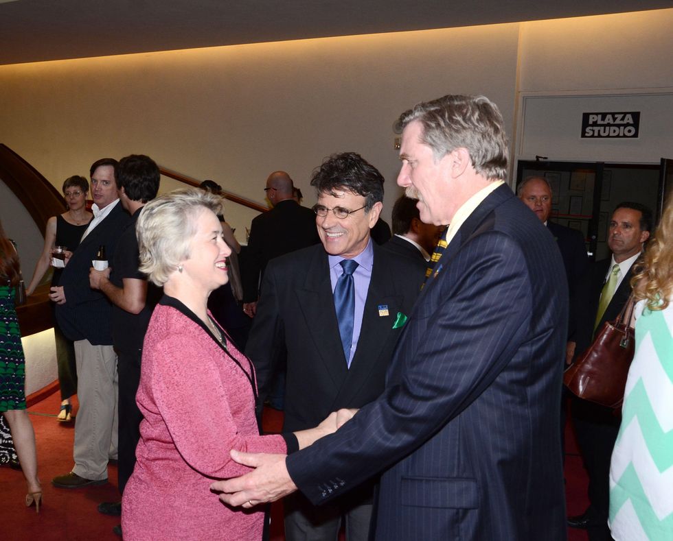 29 Actors' Equity Fund anniversary event September 2013 Mayor Annise Parker, David Grant, Nick Wyman
