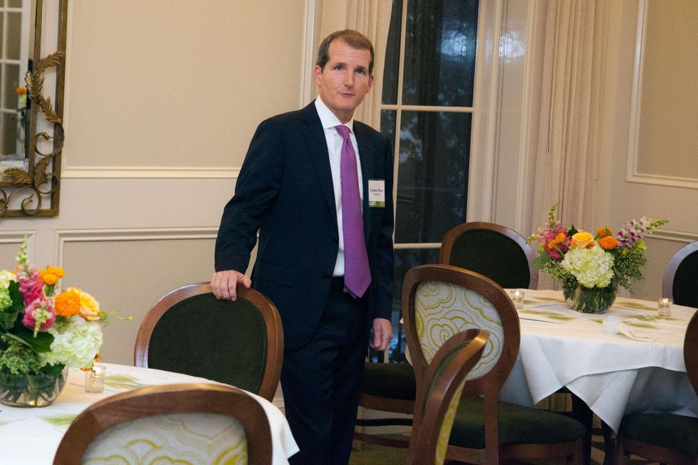 29 Carleton Riser at the Urban Land Institute Houston mixer October 2014