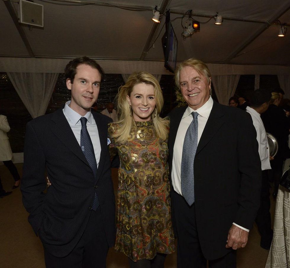 29 Christian McDermott, from left, Chelsea Cunningham and Bucky Cunningham at Texas Children's Ambassadors wraps up #GivingTuesday week December 2014