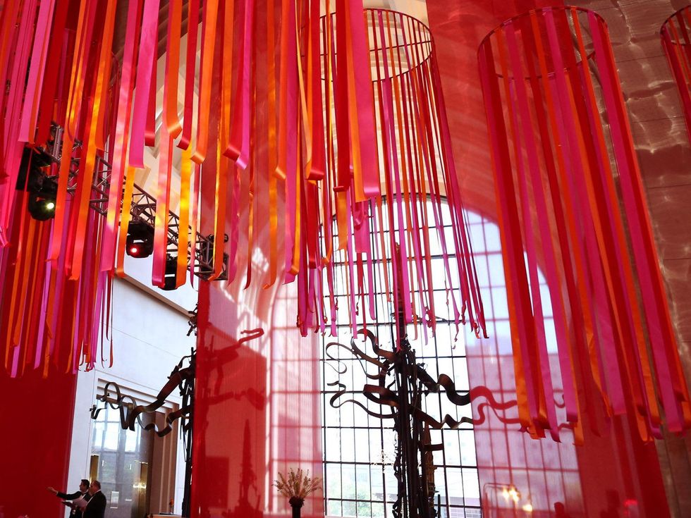 29 Houston SPA gala April 2013 Wortham Theater Center decorations venue