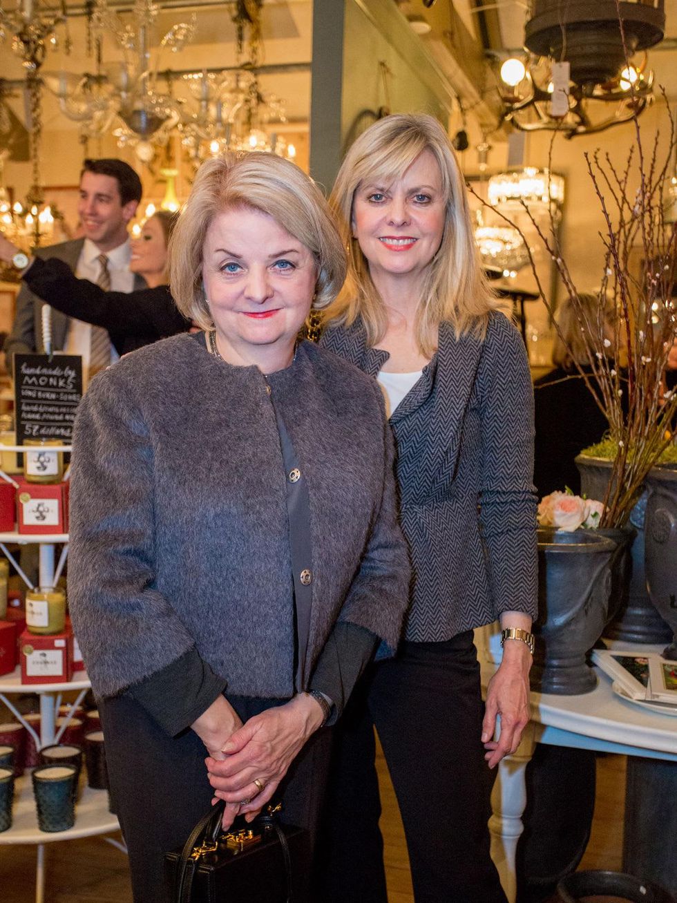 29 Mary McCleary, left, and Jan Benjamin at the Memorial Park Conservancy at Brown March 2014