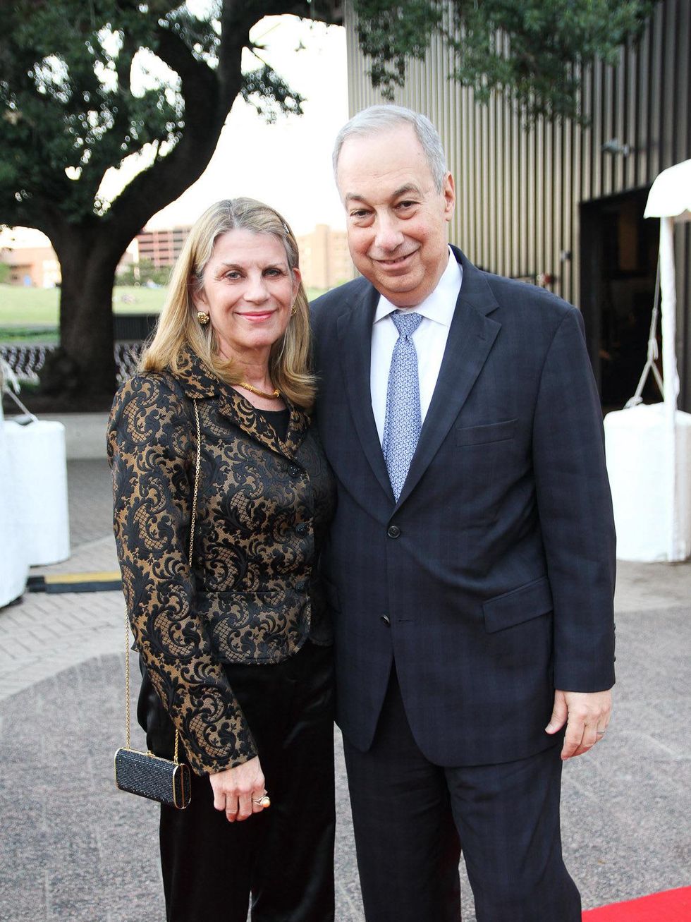29 Nancy and Robert Peiser at the Miller Outdoor Theatre Gala October 2013