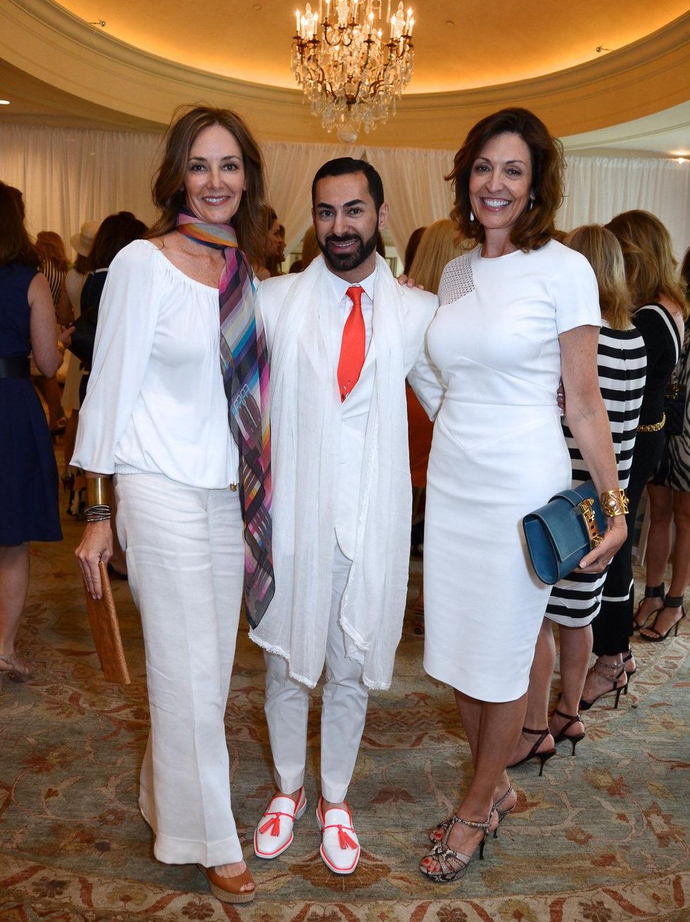 29, River Oaks tennis luncheon, April 2013 Renee Lewis, Fadi, Elizabeth Galtney