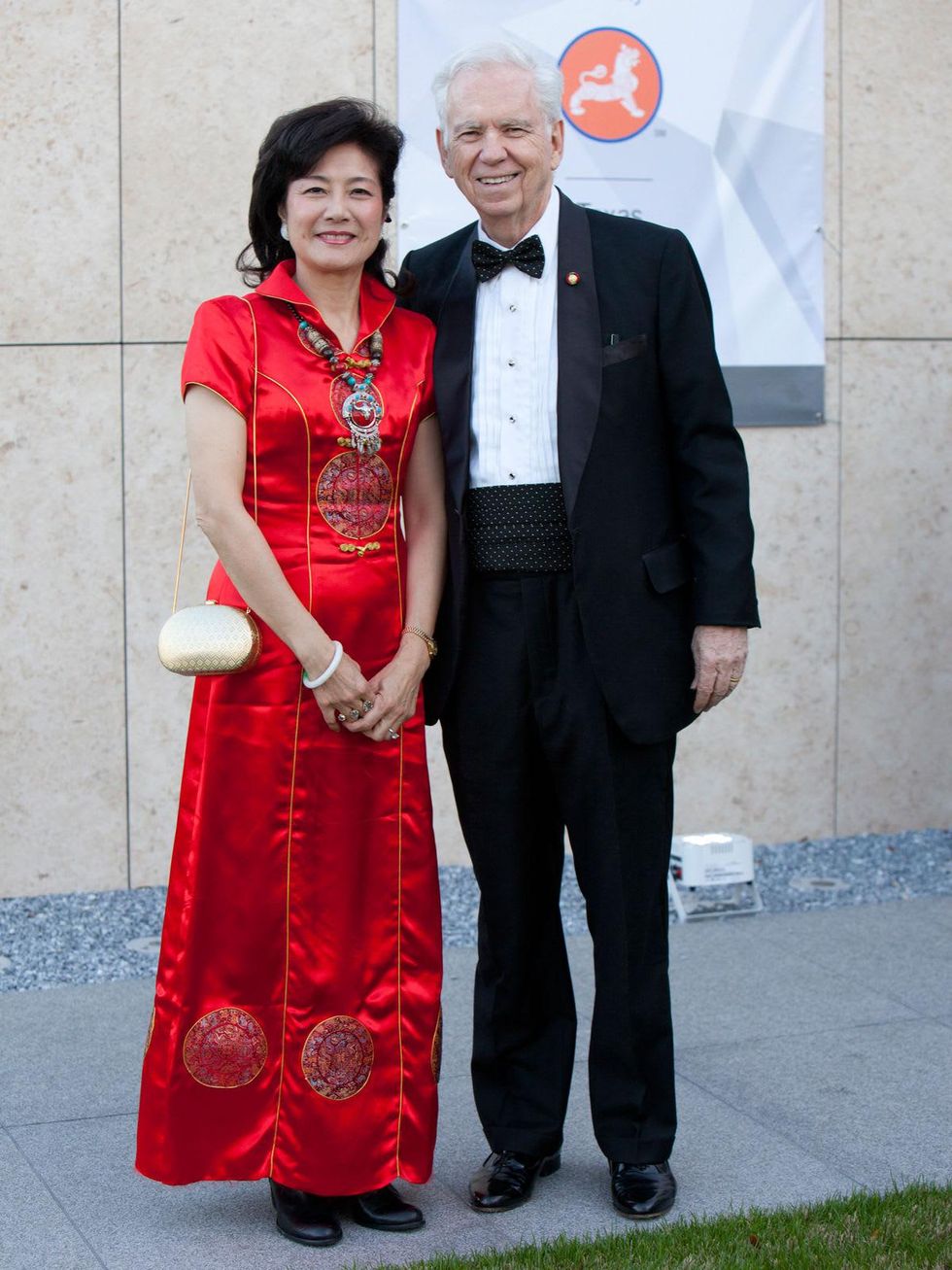 292 Tiger Ball March 2014 Lily and Charles Foster