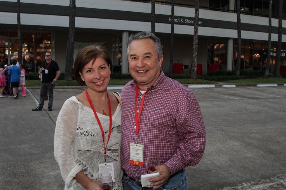 2937 Terry and Fred Baca at the Risotto Festival November 2013