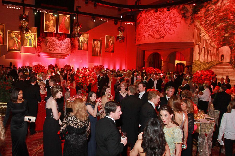 294 The crowd and venue Houston Grand Opera Ball April 2015