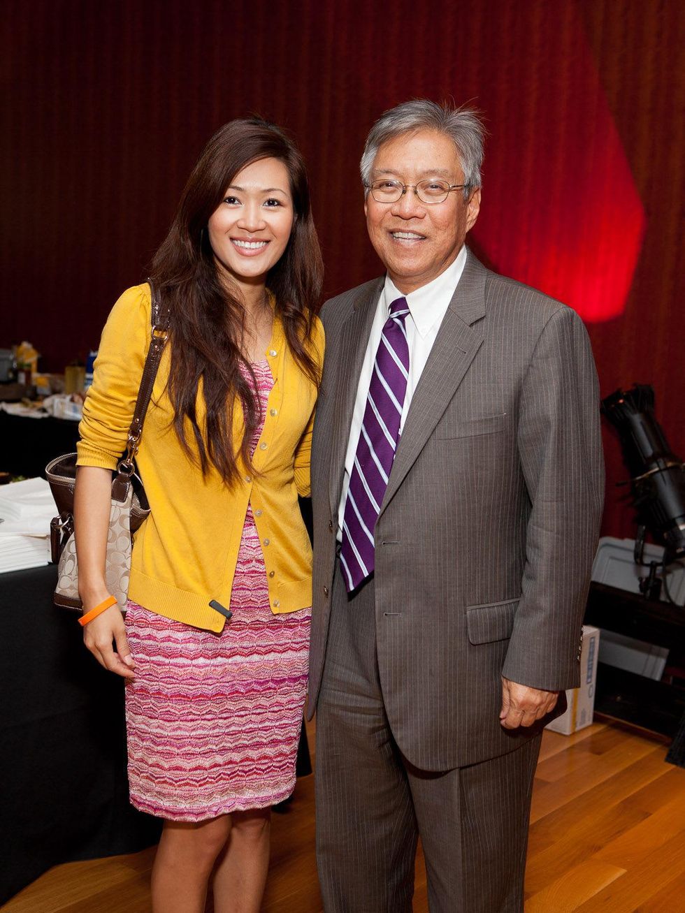 296 Tina Ho and Gordon Quan at the Leo Bar relaunch party October 2013