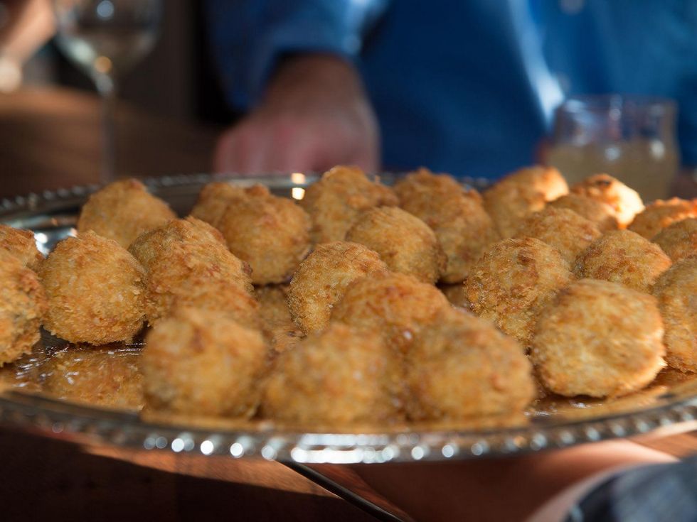 2970, Ballet Barre dinner, April 2013, food