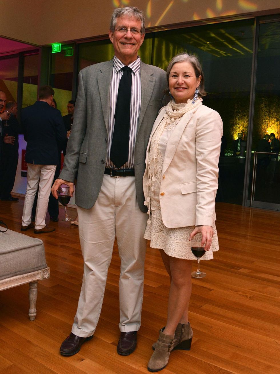 3 0554 Mark and Nancy Wozny at the Asia Society Spotlight Asia party April 2014