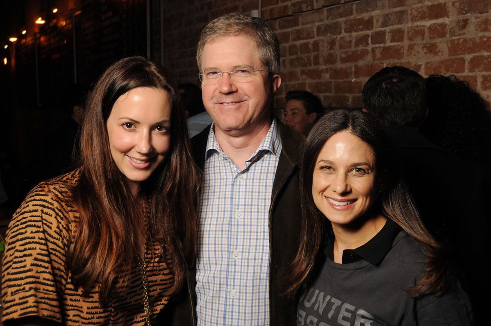 3 Aimee Heimbinder, from left, Sean Gorman and Karen Farber at the CounterCurrent Kickoff Party March 2015