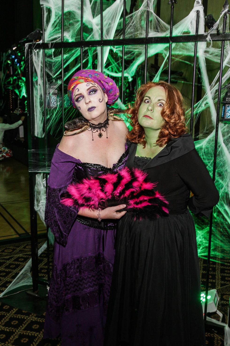 3 Amy McGee, left, and Rose Riggs at The Patroleum Club Halloween party November 2014