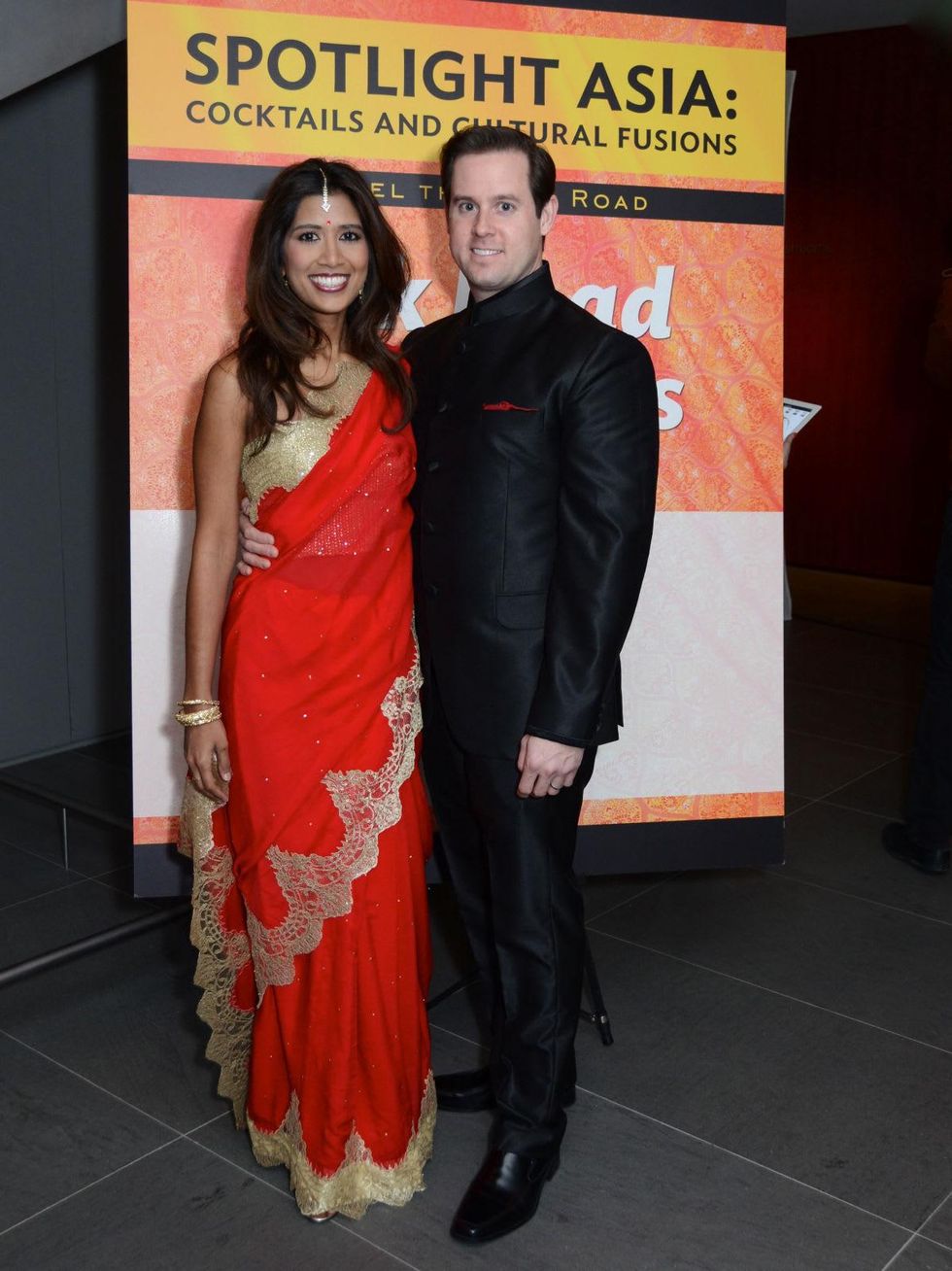 3, Asia Society Spotlight Asia event, March 2013, Divya Brown, Chris Brown