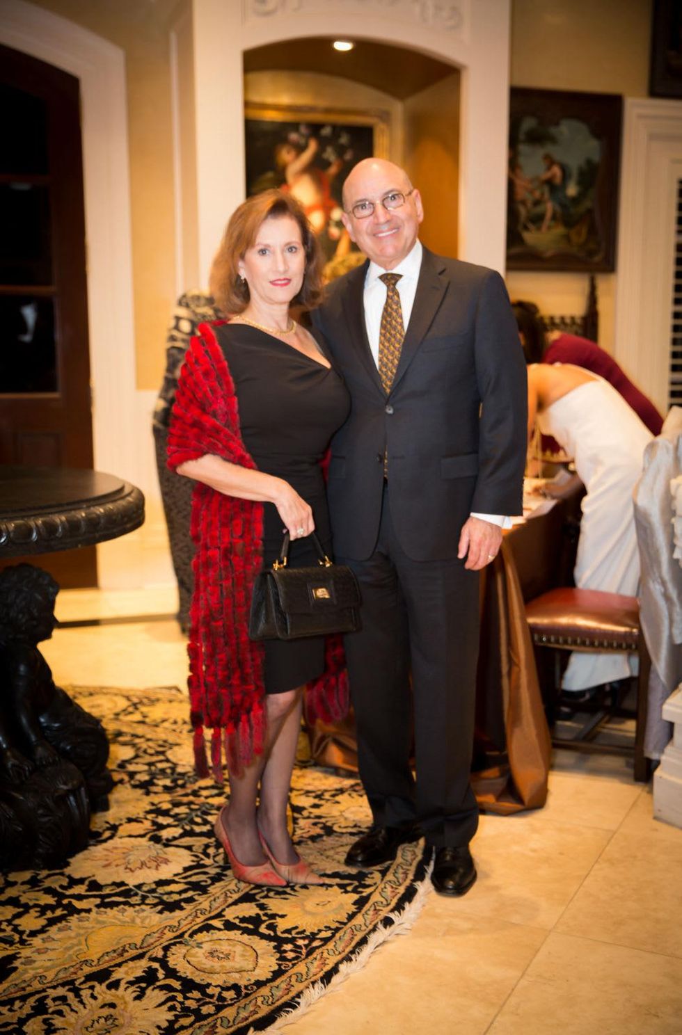 3 Barbara and Dr. Richard Strax at the Houston Galveston Institute dinner November 2014