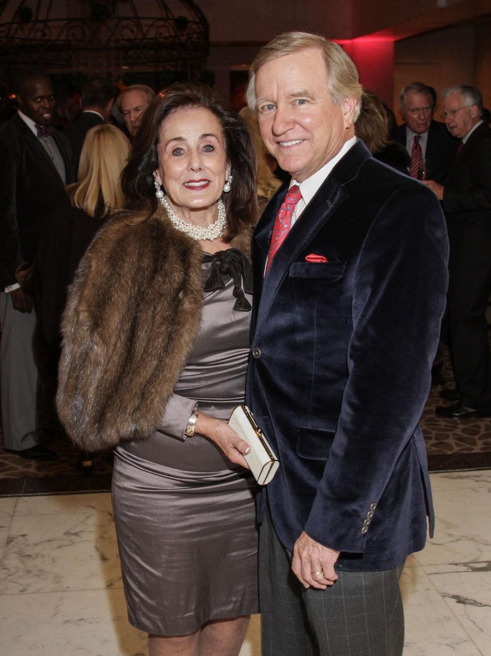 3 Betty and Jess Tutor at Houston Treasures dinner December 2013