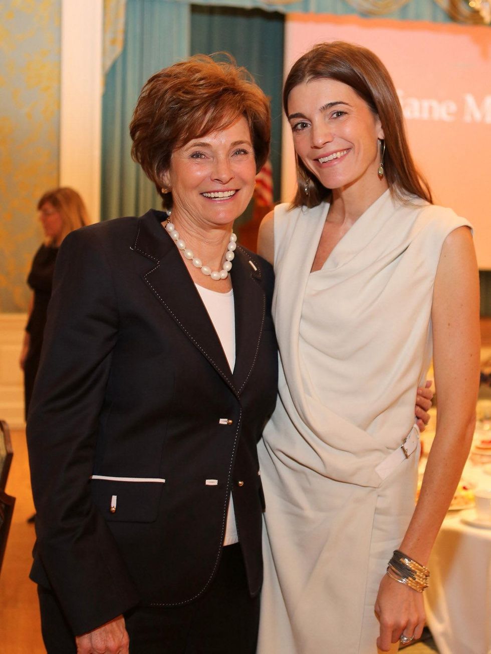3 Bobbi Nau, left, and Liz Stepanian at the Citizen Schools luncheon