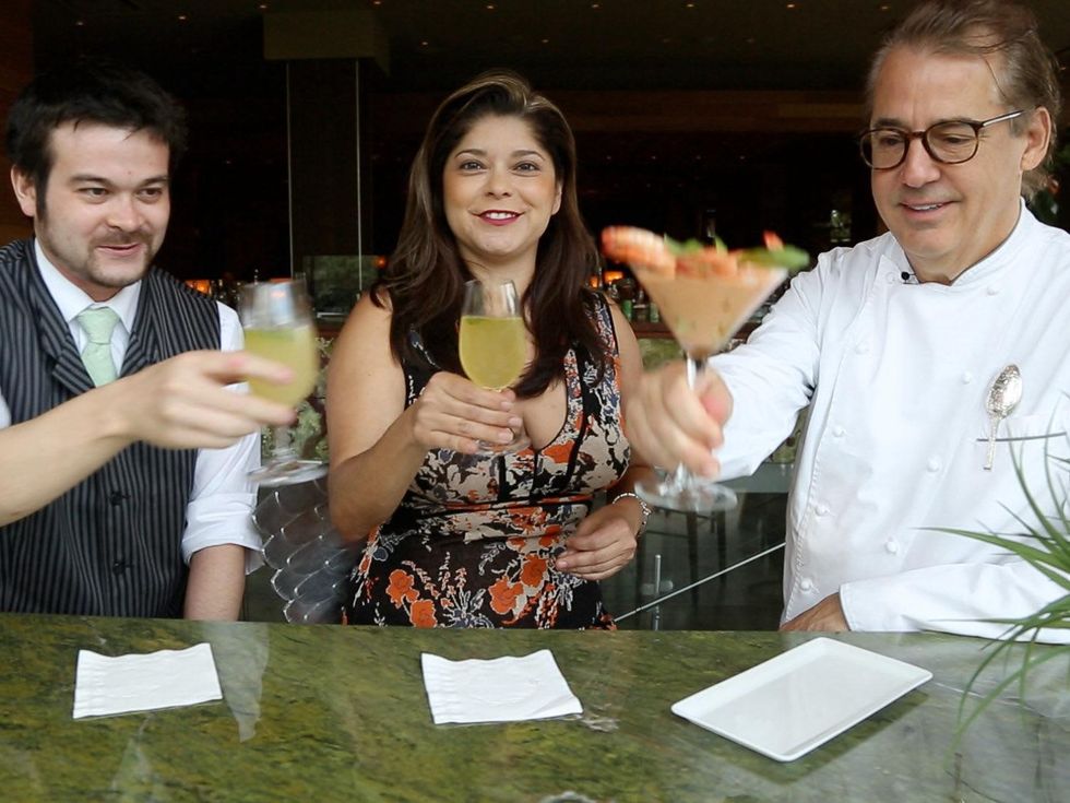 3 Bottom's Up at RDG August 2013 bartebder, Marcy de Luna, Robert Del Grande