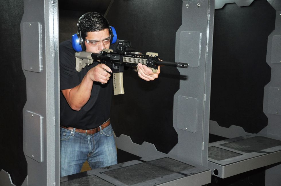 Giant shooting range aims to date night central Guns and love