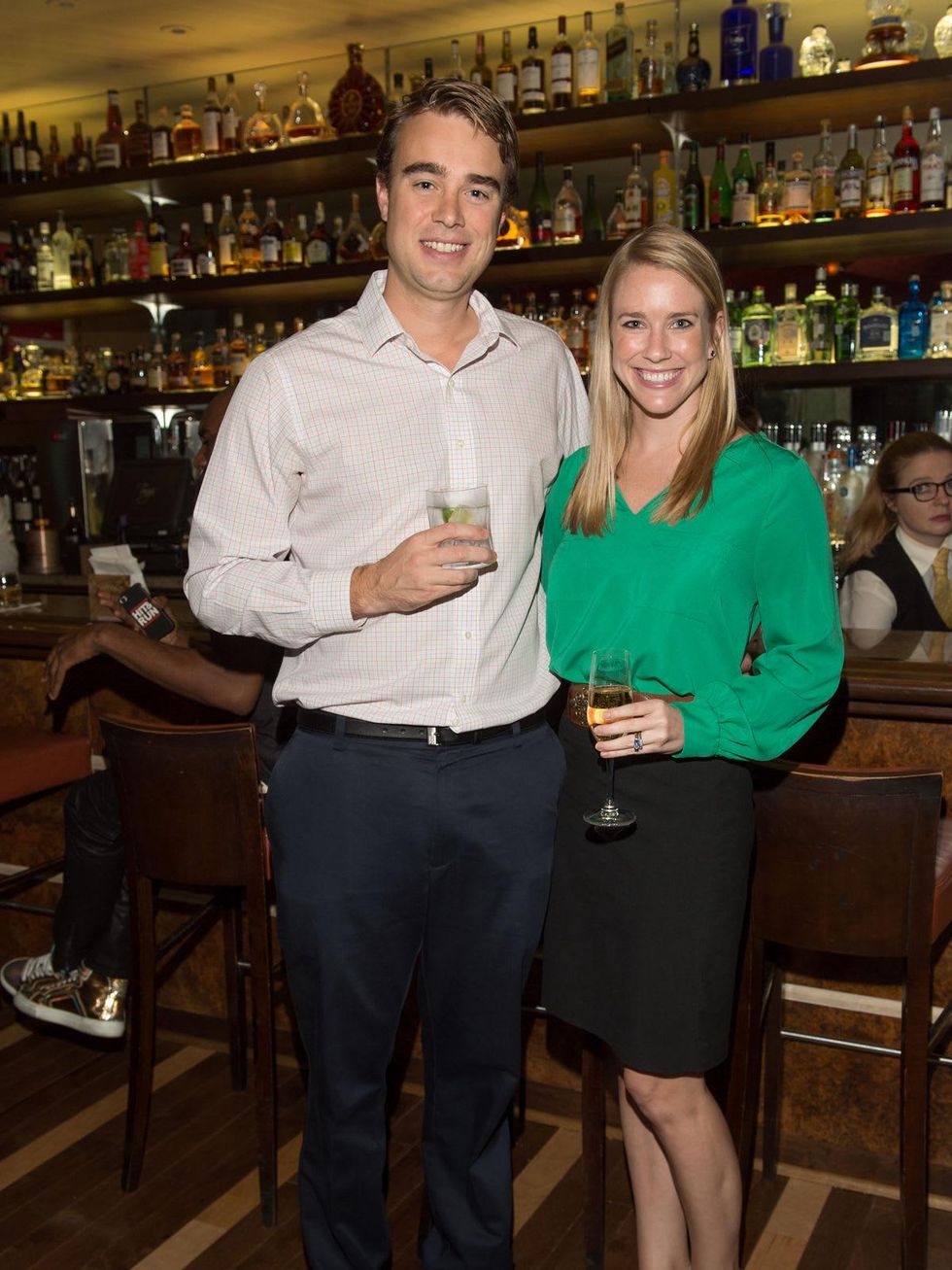 3 Bryce and Elysia McEwen at the Hublot dinner party at Tony's October 2013