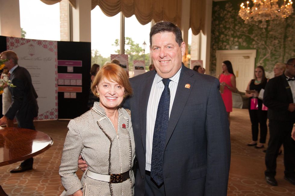 3 Carolyn and Frank Grese at the Houston Heart Ball Kickoff at River Oaks Country Club October 2014
