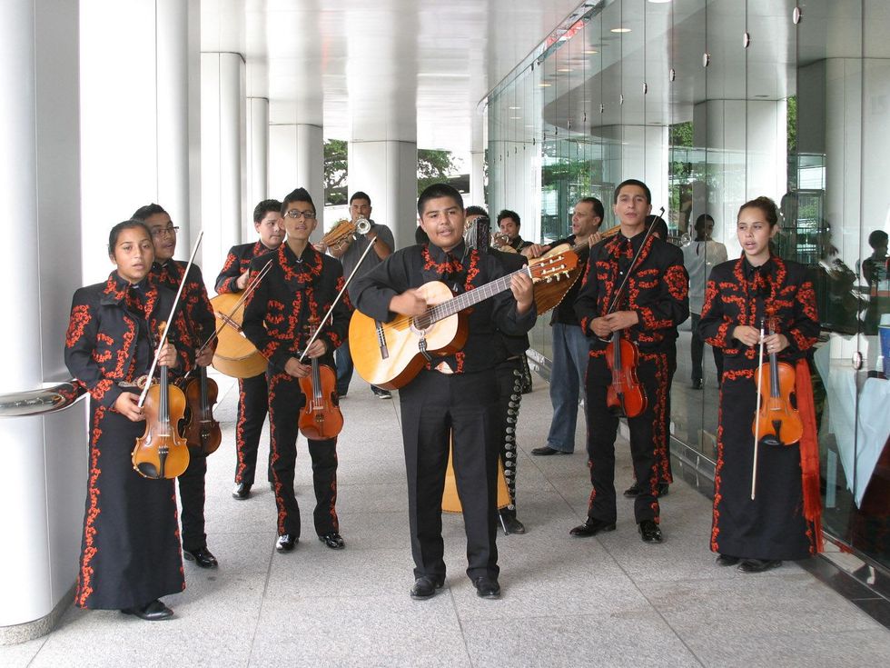 3 Center for Houston's Future party June 2013 Patrick Henry Middle School Mariachi Band