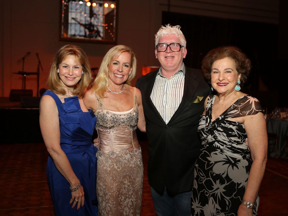 3 Cheryl Byington, from left, Rosemary Schatzman, Tim Moloney and Joanne Crassas at the Society for the Performing Arts Gala March 2014