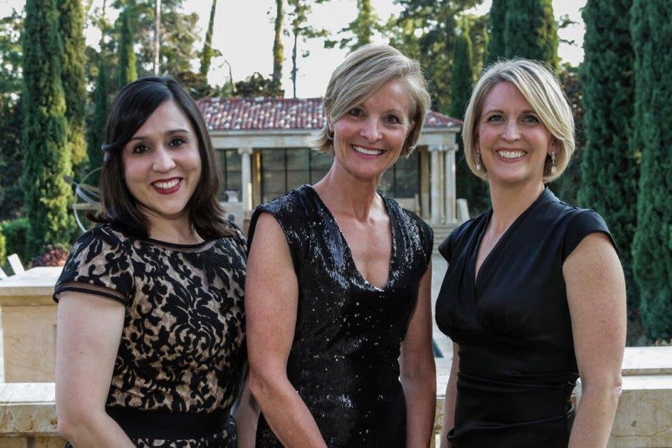 3 Cristina Espinosa Rodriguez from left, Dana Tyson and Michol Ecklund at the AVDA Home Safe Home event October 2014