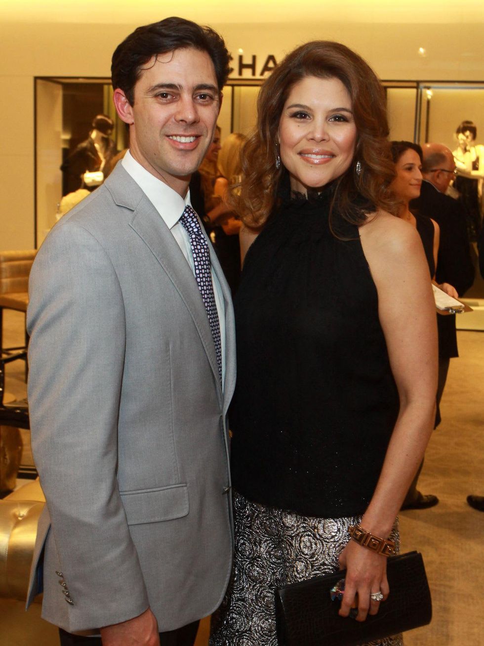 3 David and Estela Cockrell at Best Dressed January 2014