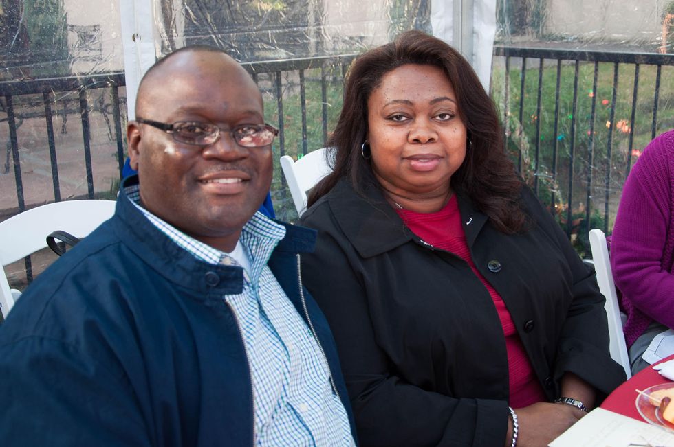 3 Gregory and Toni Rivers at the ROCO Yuletide Concert at Bayou Bend December 2014